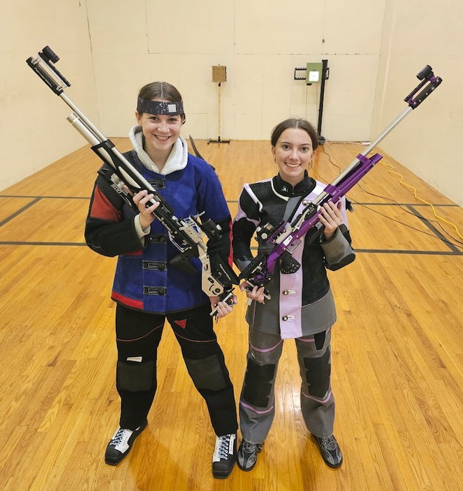 Youth precision rifle athlete